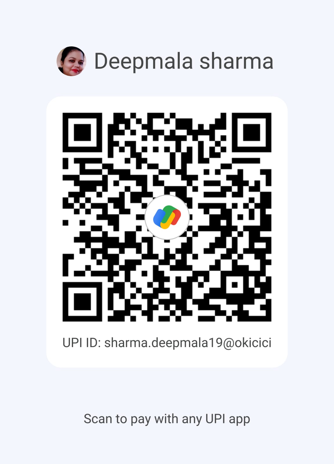 UPI Payment QR Code